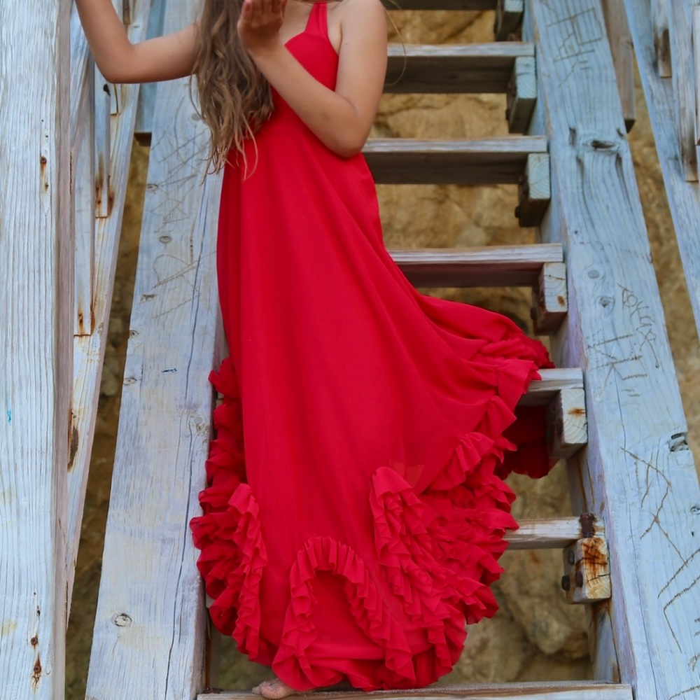 Red dress for 8 -11 y.o